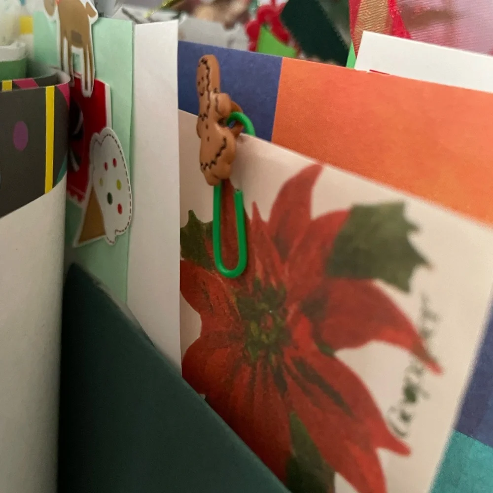 Chunky journal Christmas theme